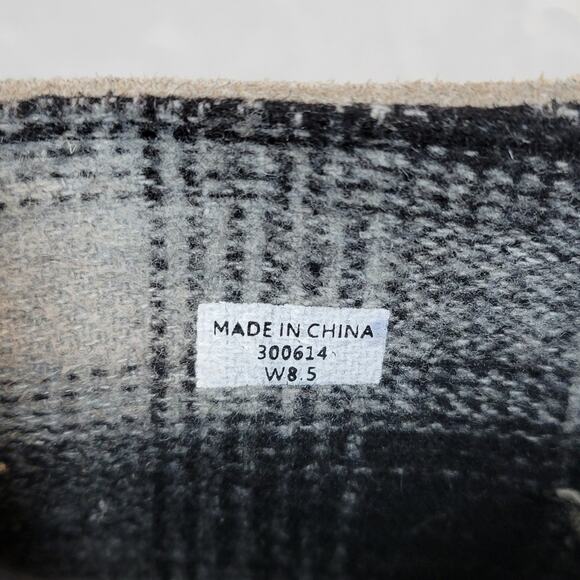 Toms Women's Shoes Size 8.5 Brown Suede Lace-Up Almond Toe Buck Wedges Heels - Picture 10 of 12